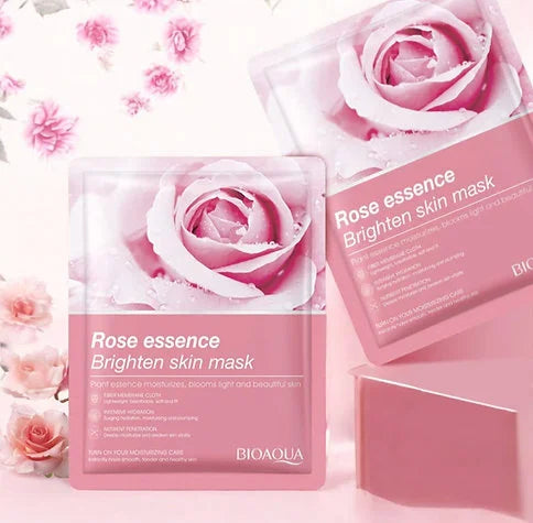🌹 Kit x5 BIOAQUA Rosas + Ácido Hialurónico – Hidratación, Cuidado y Belleza Total