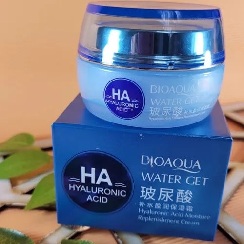 💧 Crema Facial Hidratante y Aclarante BIOAQUA con Ácido Hialurónico