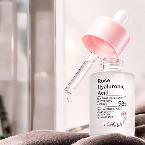 🌹 Kit x5 BIOAQUA Rosas + Ácido Hialurónico – Hidratación, Cuidado y Belleza Total