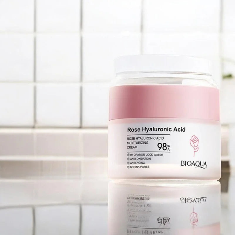 🌹 Kit x5 BIOAQUA Rosas + Ácido Hialurónico – Hidratación, Cuidado y Belleza Total