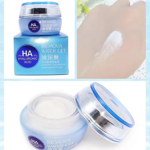 💧 Crema Facial Hidratante y Aclarante BIOAQUA con Ácido Hialurónico